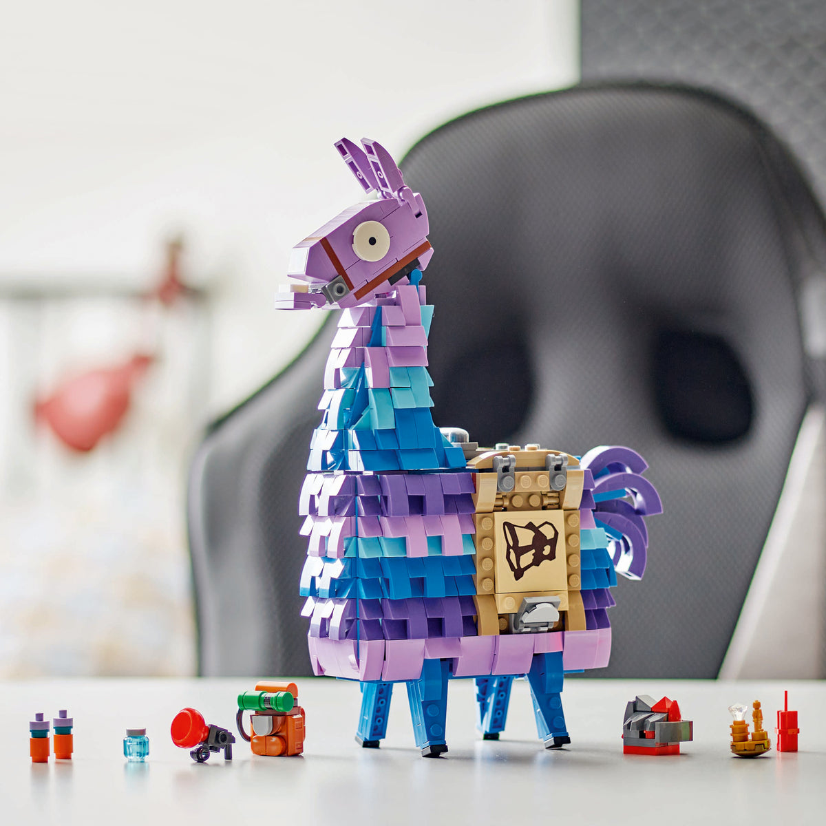 LEGO D2C Fortnite 77071 Supply Llama lifestyle