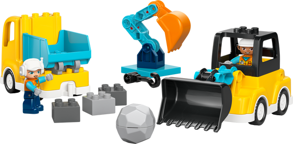 LEGO DUPLO 10475 3 in 1 Construction Vehicles product