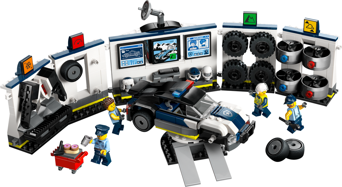 LEGO City 60457 Custom Police Car Garage product