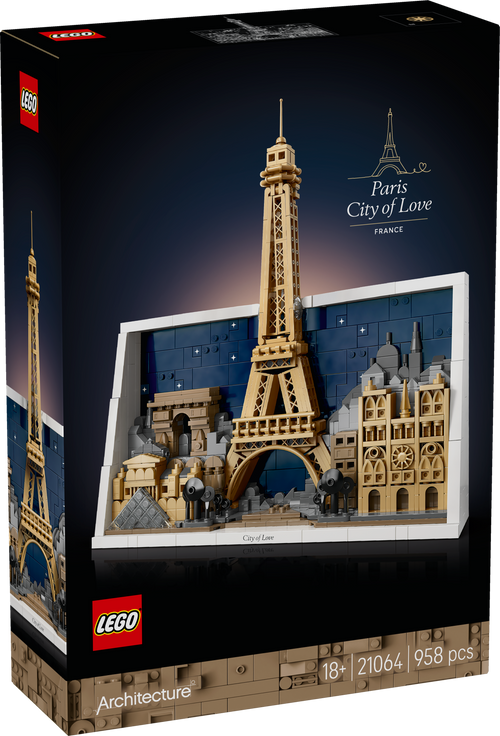 LEGO Architecture 21064 Paris – City of Love box