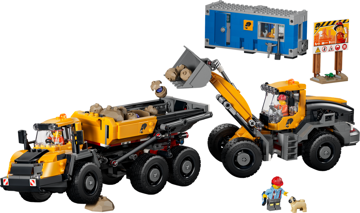 LEGO City 60494 Dump Truck & Front End Loader product