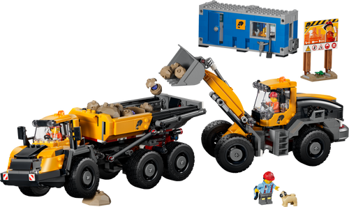 LEGO City 60494 Dump Truck & Front End Loader product