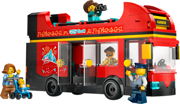 LEGO City 60407 Red Double-Decker Sightseeing Bus product