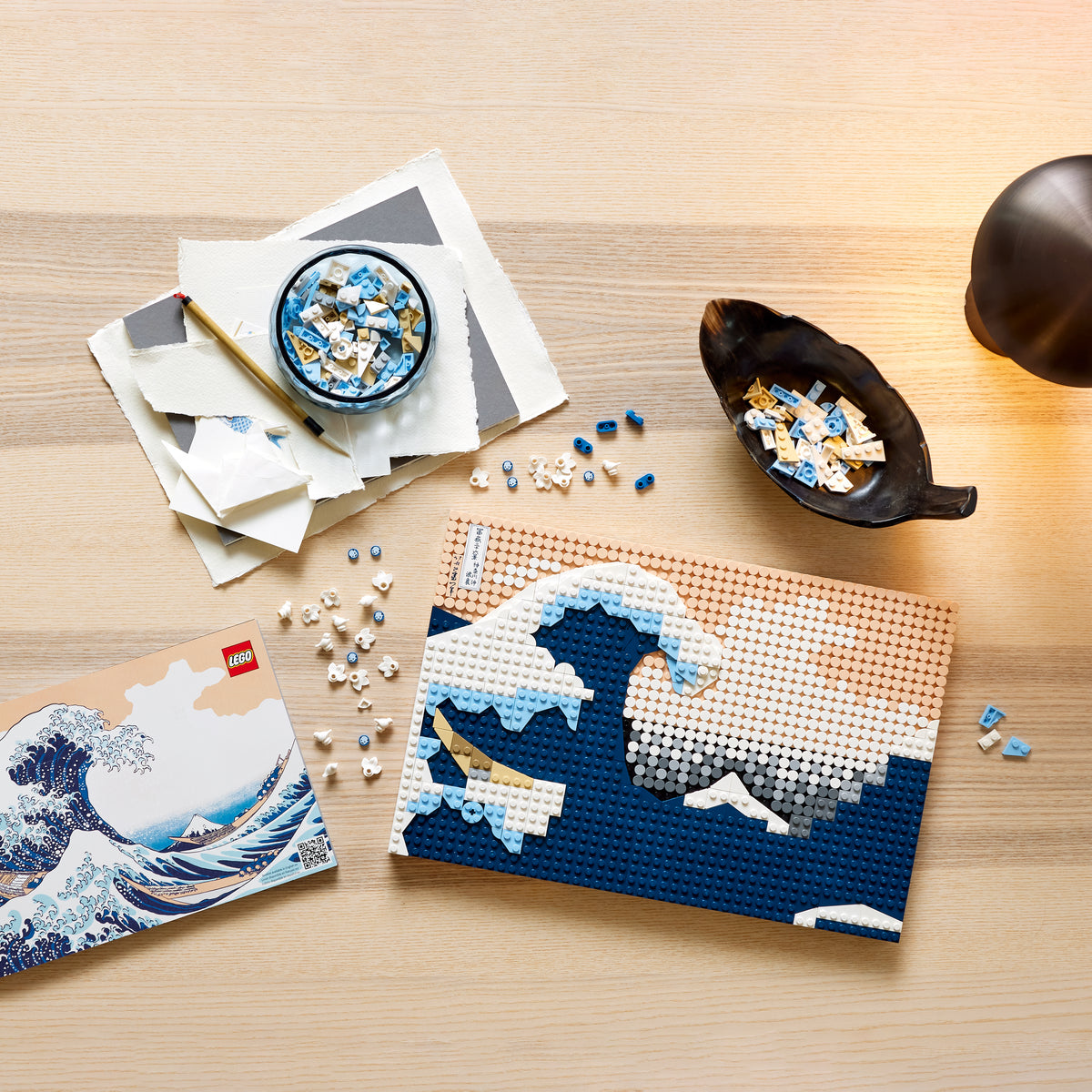 LEGO ART 31208 Hokusai – The Great Wave lifestyle