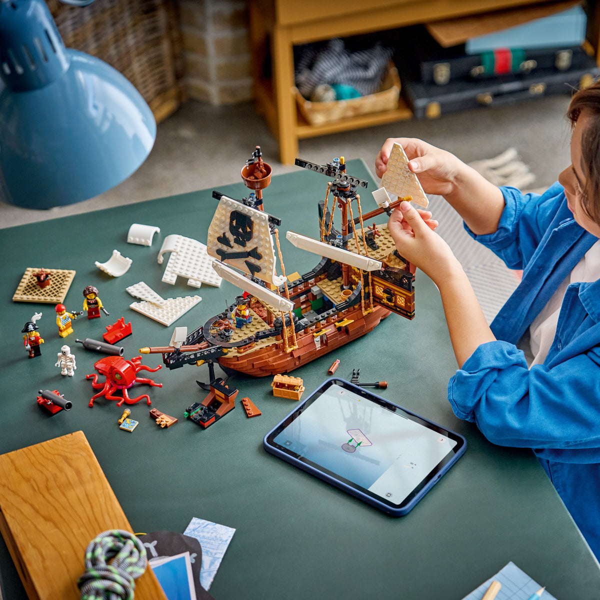 LEGO Creator 3 in 1 31387 Iconic Pirate Ship lifestyle
