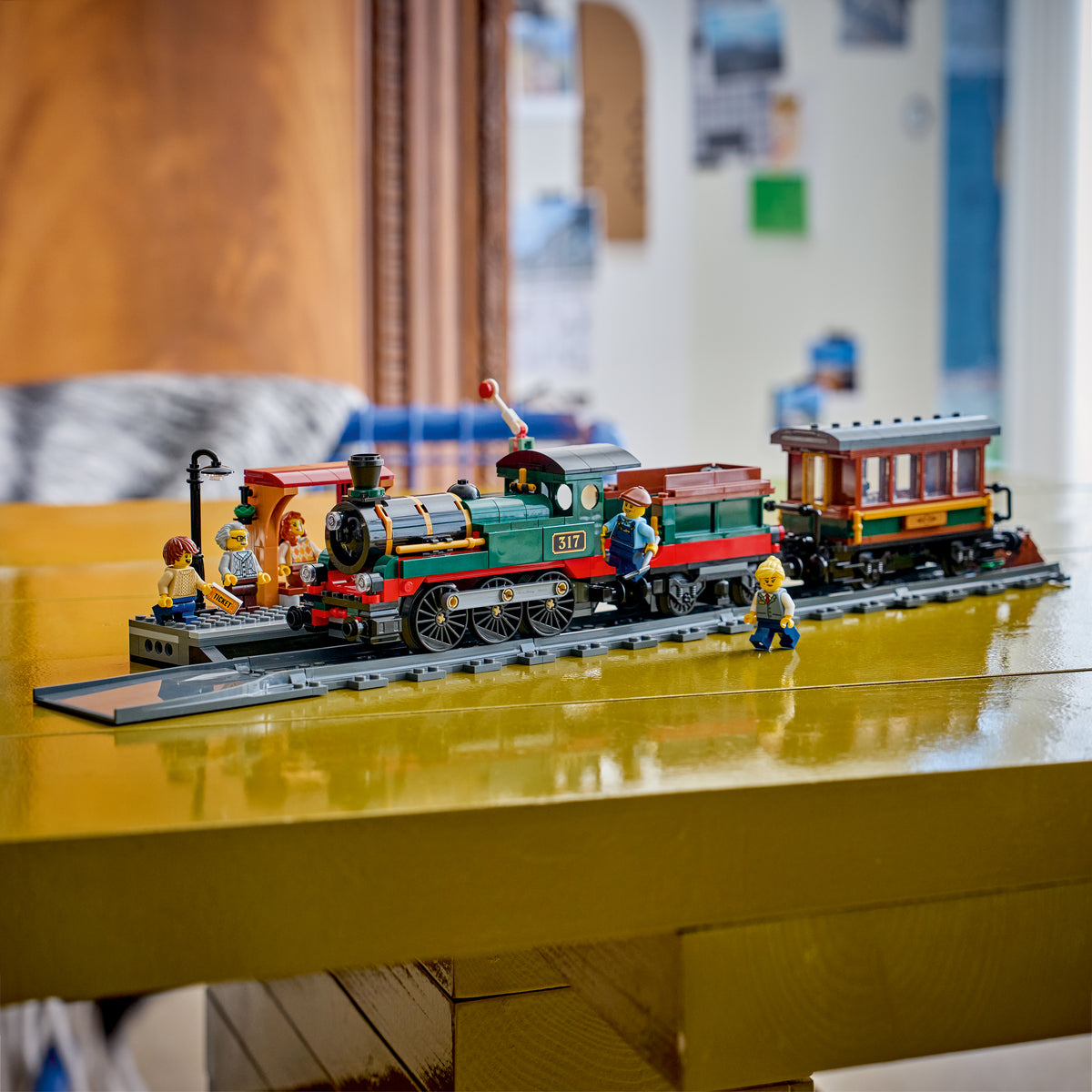 LEGO City 60511 Vintage Steam Train lifestyle