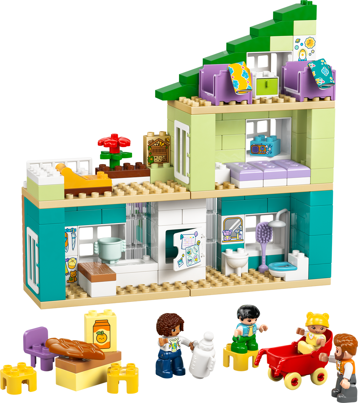 LEGO DUPLO 10470 3 in 1 Modern Family House with Figures product