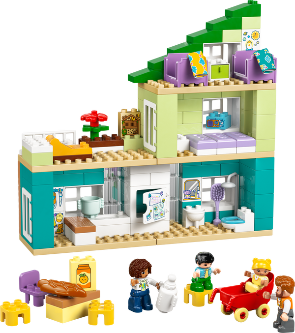 LEGO DUPLO 10470 3 in 1 Modern Family House with Figures product