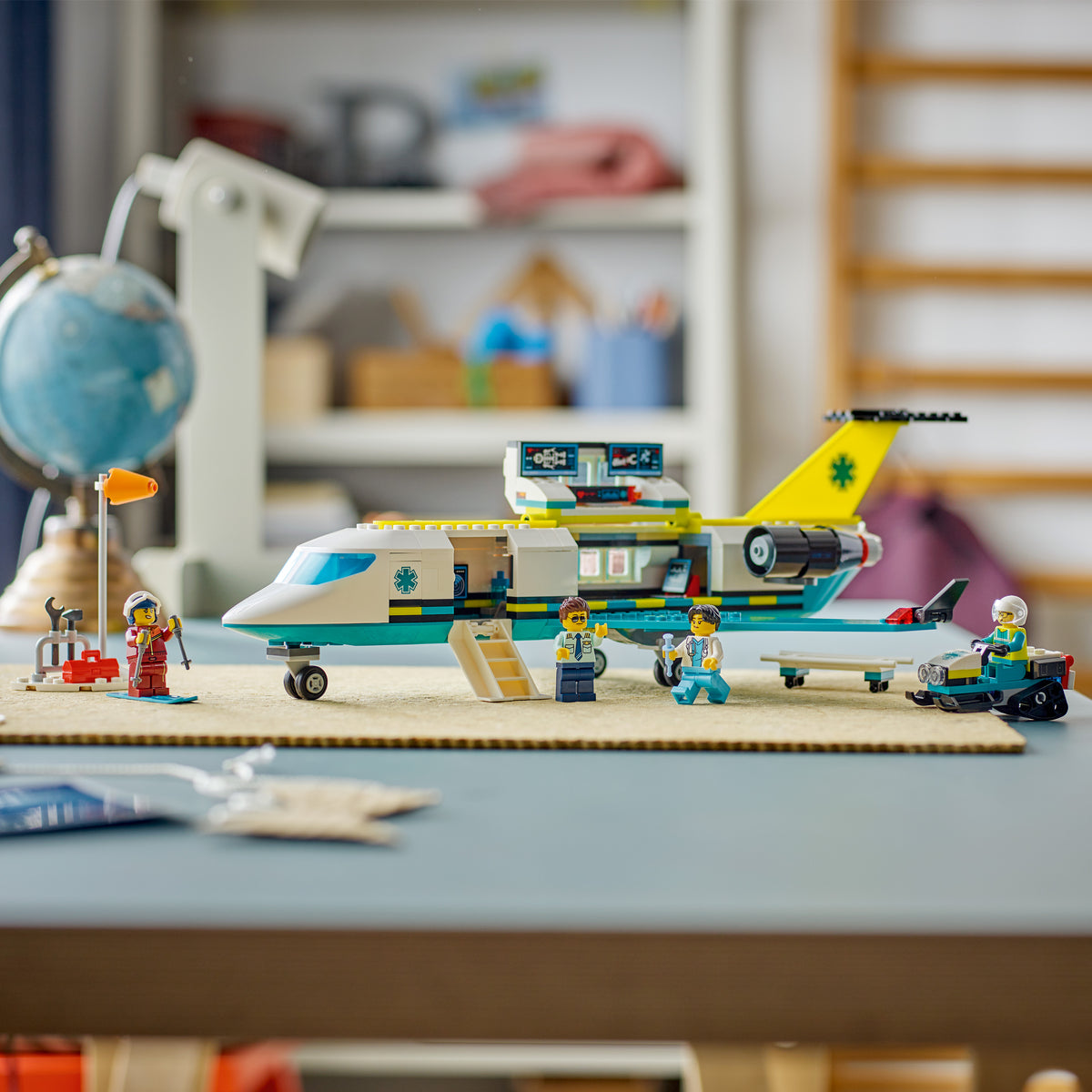 LEGO City 60465 Emergency Air Ambulance Airplane lifestyle