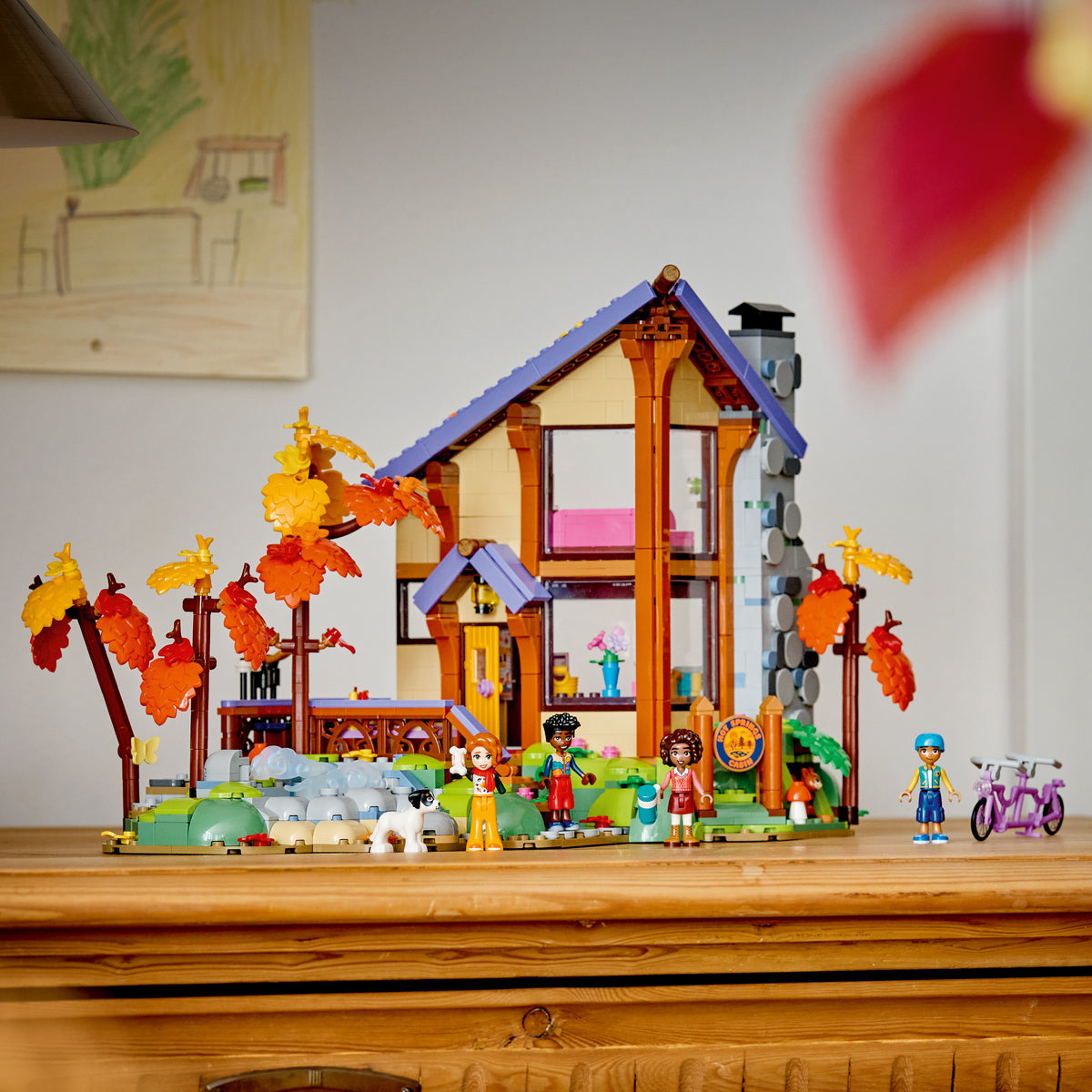 LEGO Friends 42705 Cozy Fall Forest Cabin lifestyle
