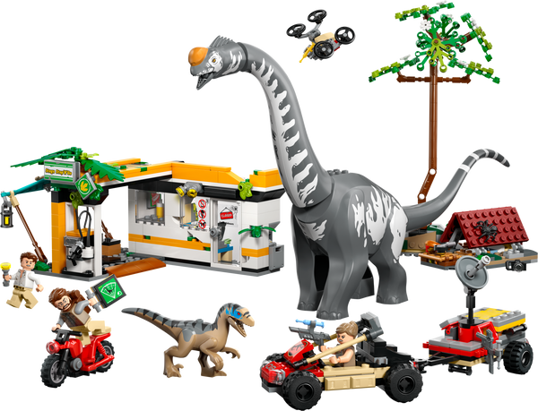 LEGO Jurassic World 76973 Raptor & Titanosaurus Tracking Mission product