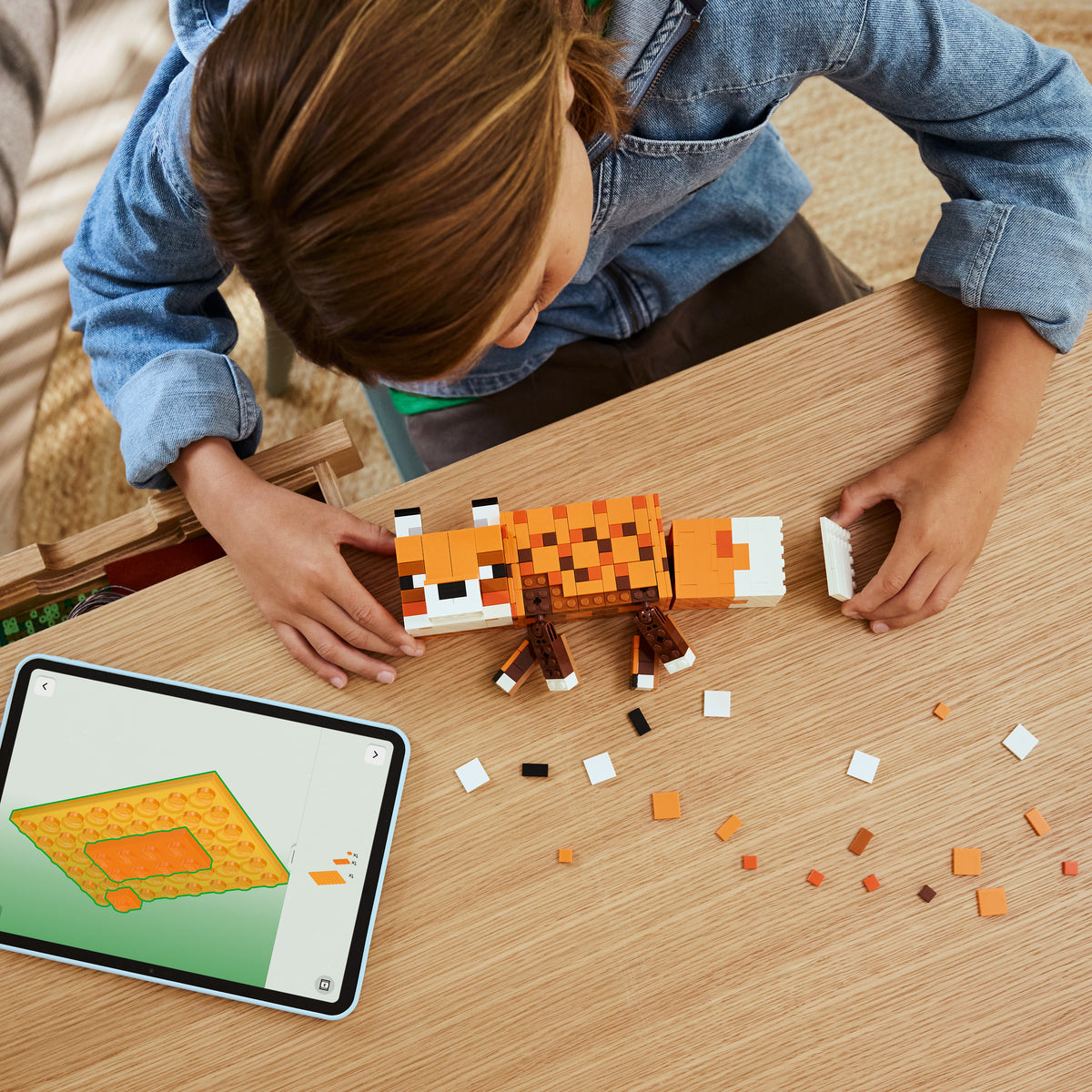 LEGO Minecraft 21588 The Fox lifestyle