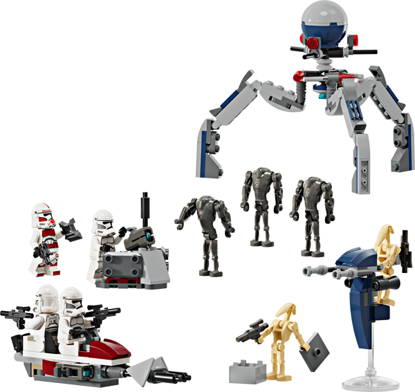 LEGO Star Wars 75372 Clone Trooper & Battle Droid Battle Pack product