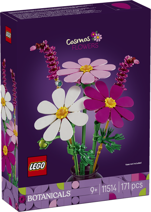 LEGO Botanicals 11514 Cosmos Flowers box