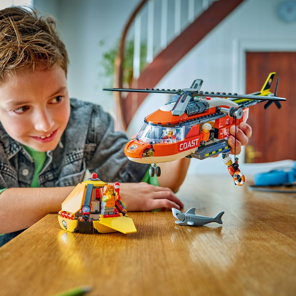 LEGO City 60503 Coast Guard Helicopter lifestyle