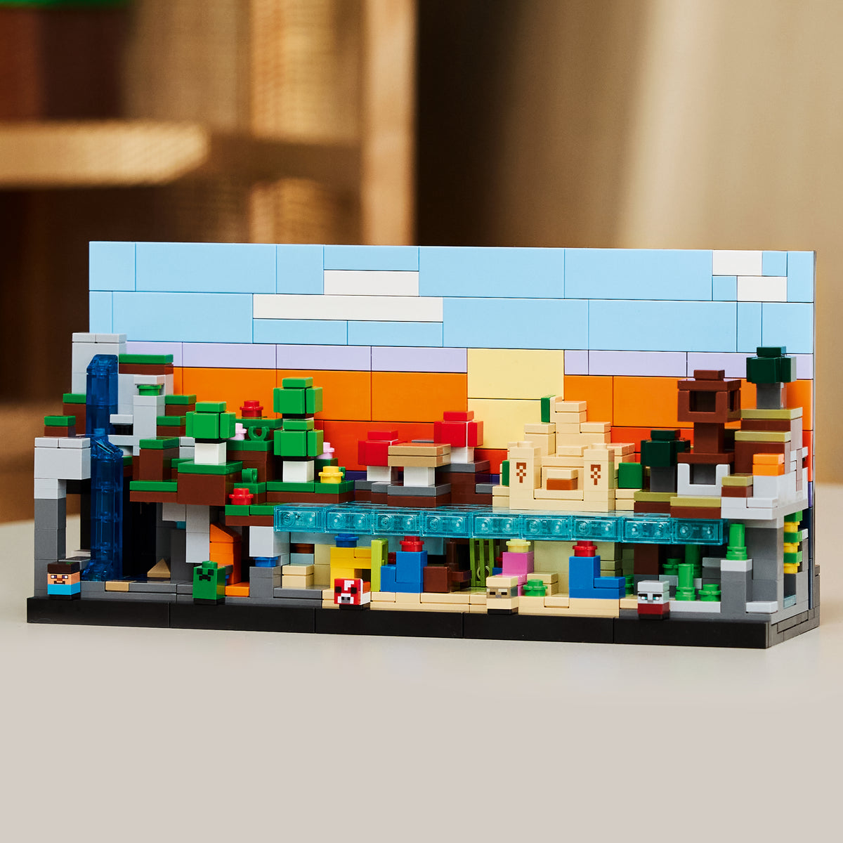 LEGO Minecraft 21589 Mini Biomes lifestyle
