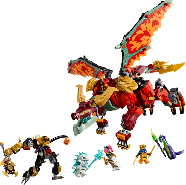 LEGO Ninjago 71868 Wyldfyre's Transforming Dragon Mech product