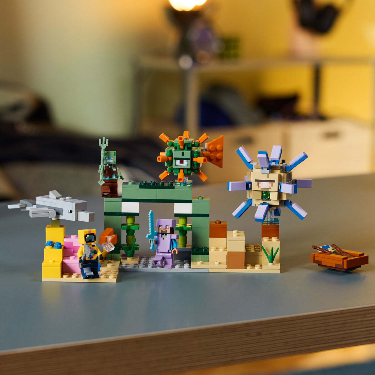 LEGO Minecraft 21598 Underwater Adventure lifestyle