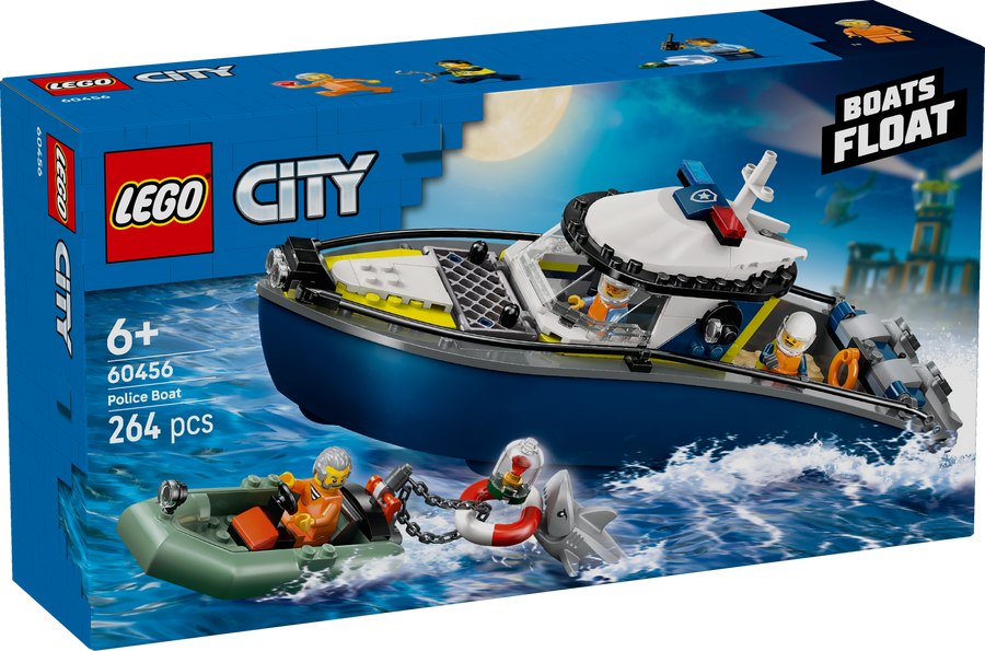 LEGO City 60456 Police Boat Chase box