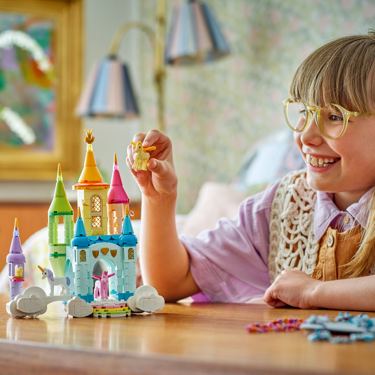 LEGO Creator3 in 1 31175 Unicorn Castle lifestyle