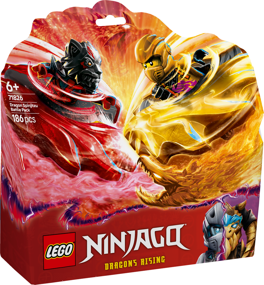 LEGO Ninjago 71826 Dragon Spinjitzu Battle Pack box
