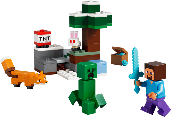 LEGO Minecraft 21583 Steve's Taiga Adventure product