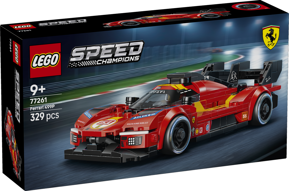 LEGO Speed Champions 77261 Ferrari 499P box