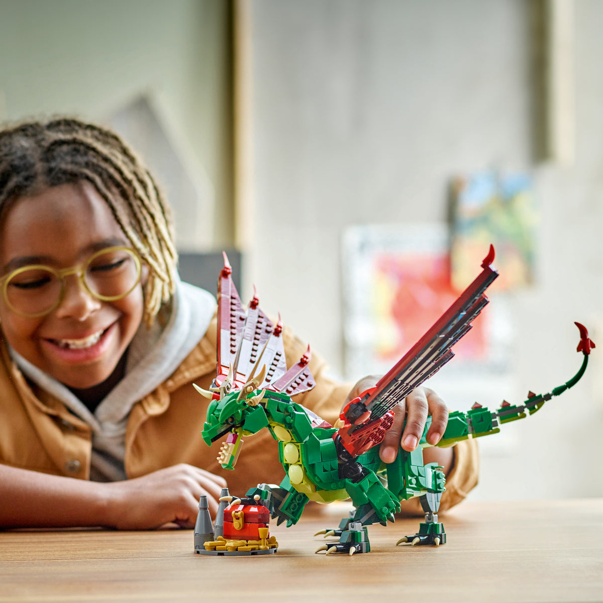 LEGO Creator 3 in 1 31161 Medieval Dragon lifestyle