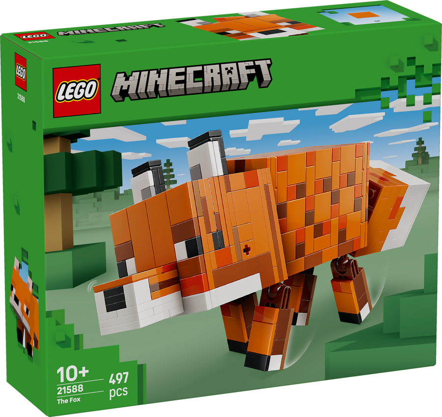 LEGO Minecraft 21588 The Fox box