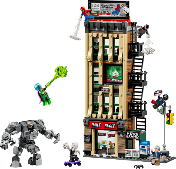 LEGO Super Heroes Marvel 76342 Spider-Man vs. Mysterio: The Daily Bugle product