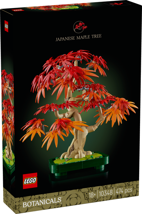 LEGO Botanicals 10348 Japanese Red Maple Bonsai Tree box