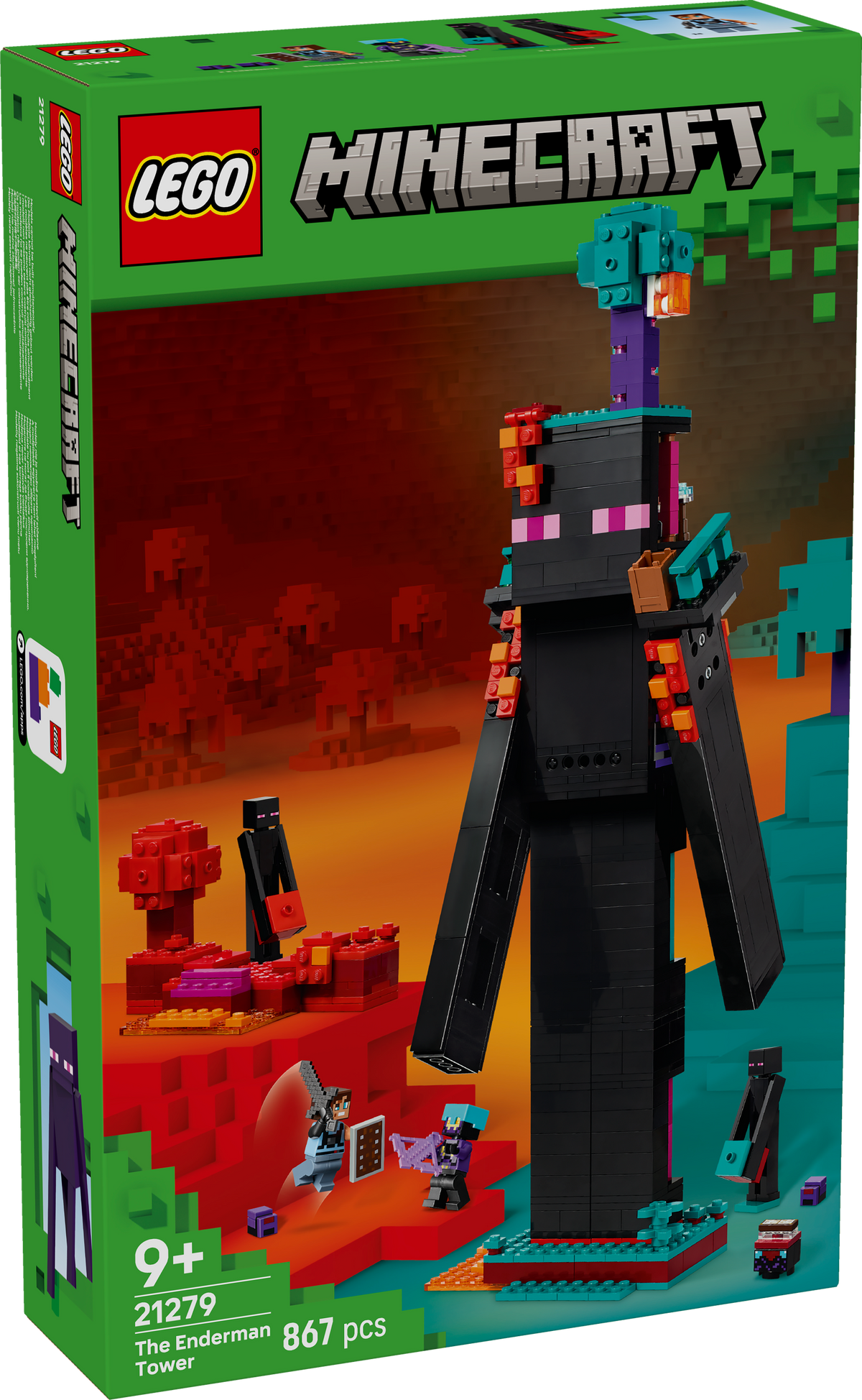 LEGO Minecraft 21279 The Enderman Tower box