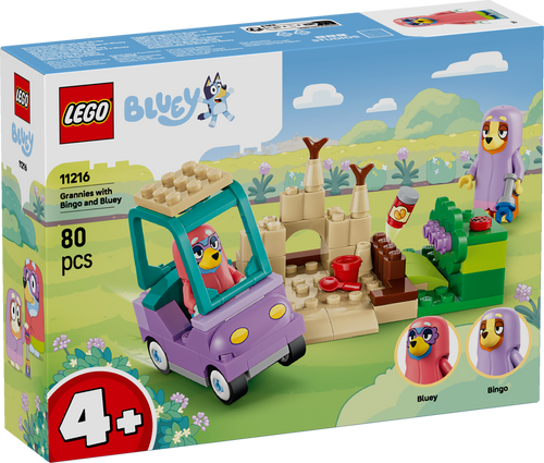 LEGO Bluey 11216 Grannies with Bingo and Bluey box