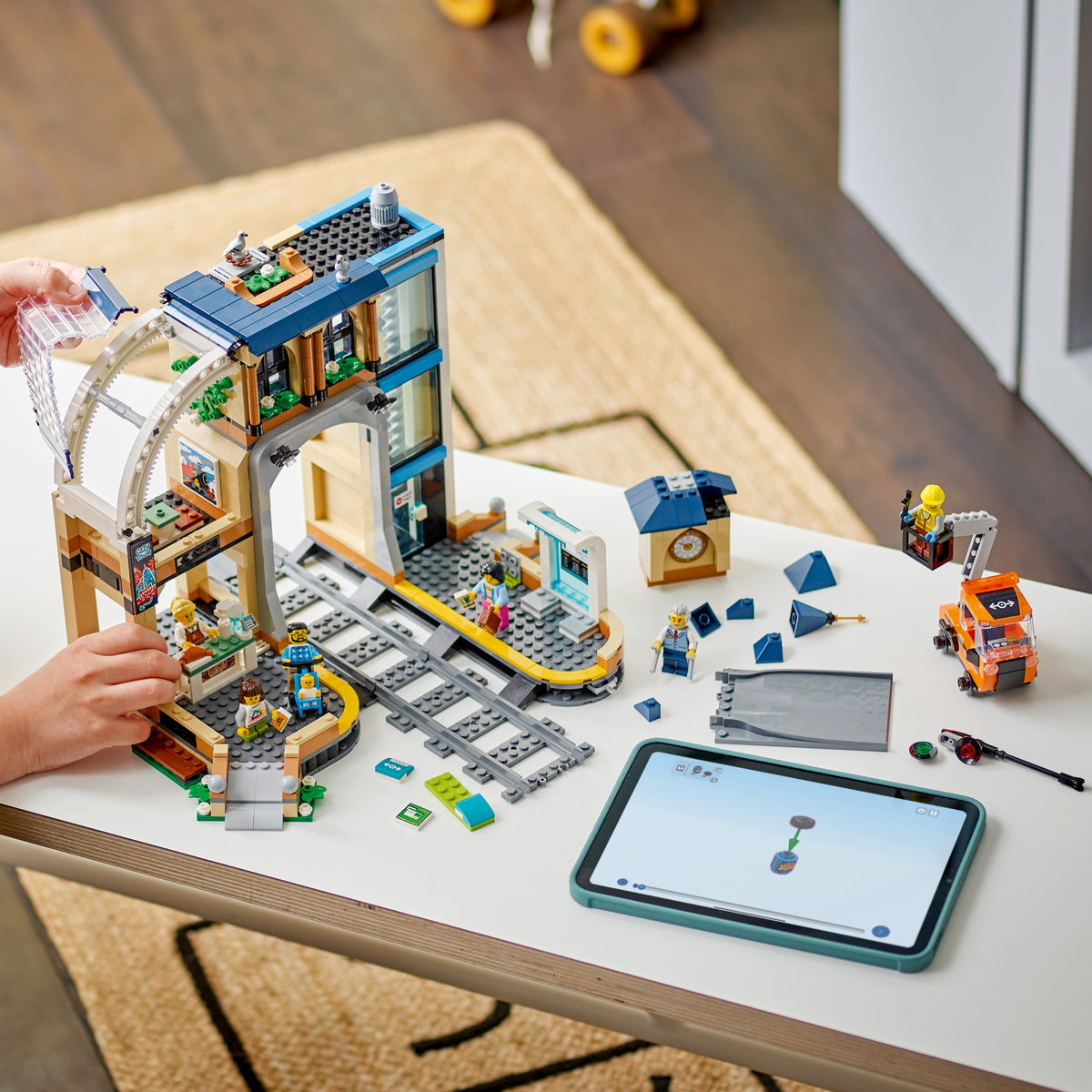 LEGO City 60469 Central Train Station lifestyle