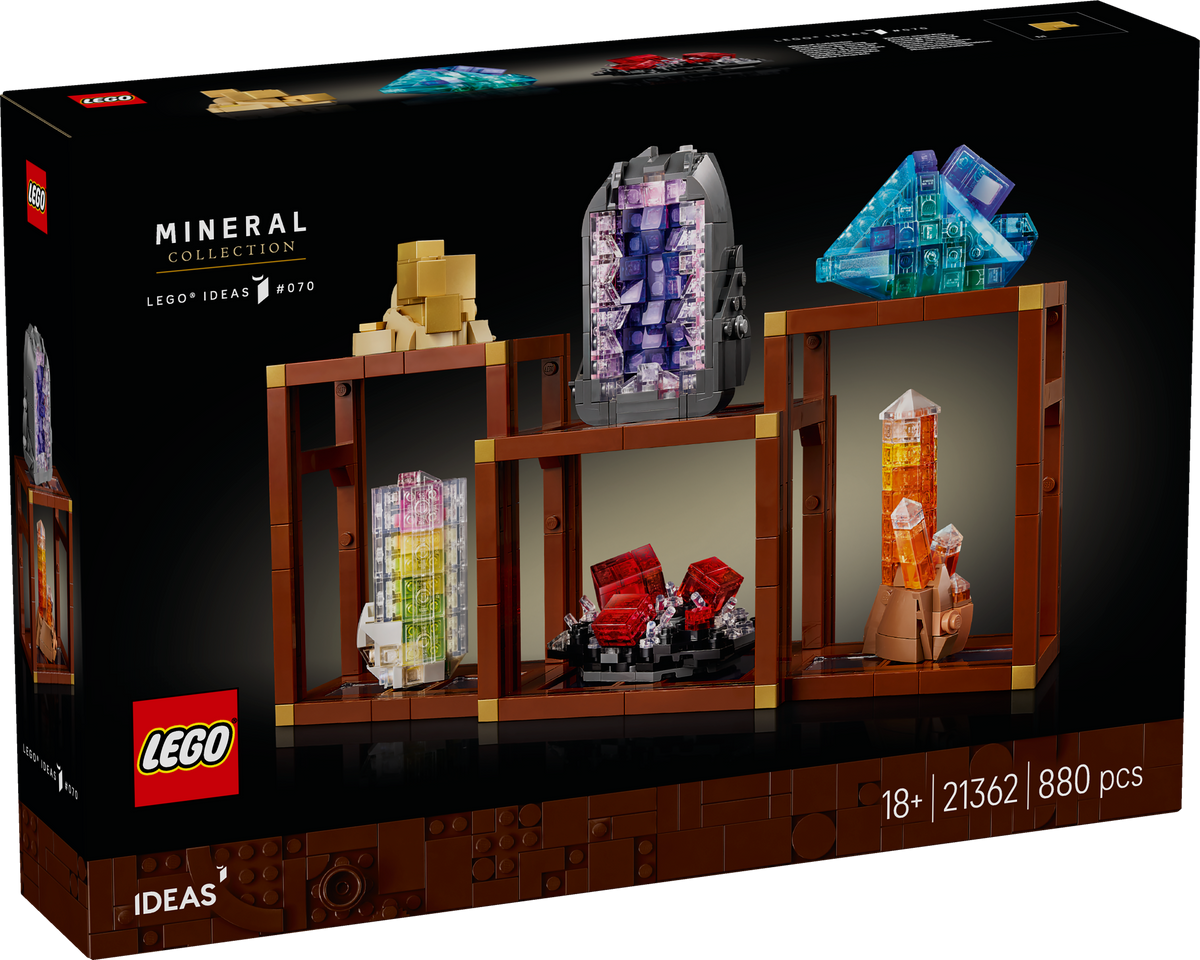 LEGO Ideas 21362 Mineral Collection box