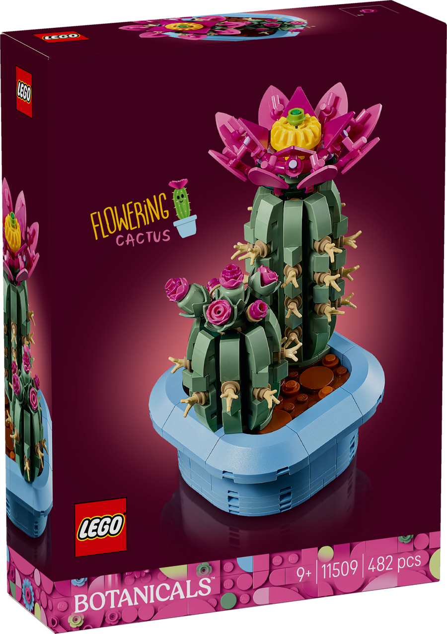 LEGO Botanicals 11509 Flowering Cactus box