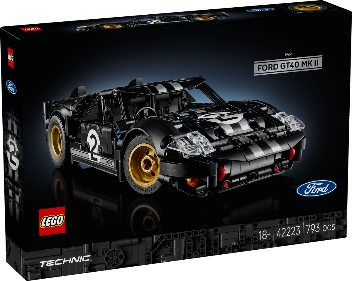 LEGO Technic 42223 1966 Ford GT40 MKII Race Car box