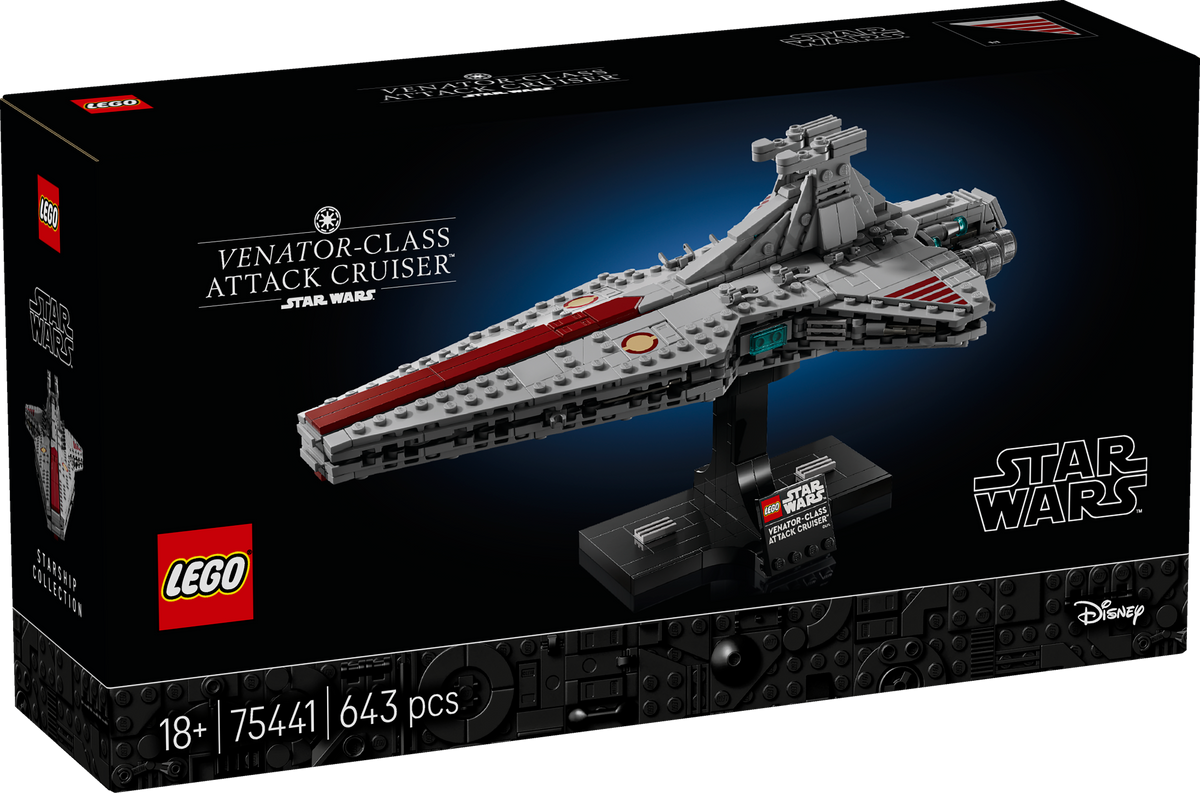 LEGO Star Wars 75441 Venator-Class Attack Cruiser box