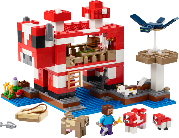 LEGO Minecraft 21270 The Mooshroom House product