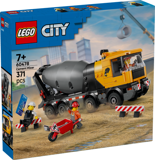 LEGO City 60478 Cement Mixer box