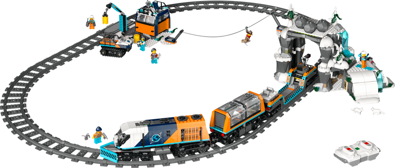 LEGO City 60470 Explorers' Arctic Polar Express Train product