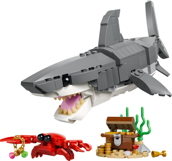 LEGO Creator 3 in 1 31381 Fierce Shark with a Treasure Chest product