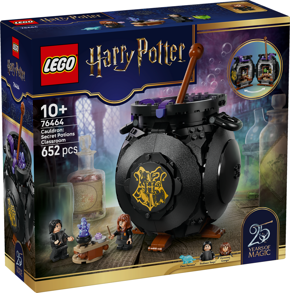 LEGO Harry Potter 76464 Cauldron: Secret Potions Classroom box