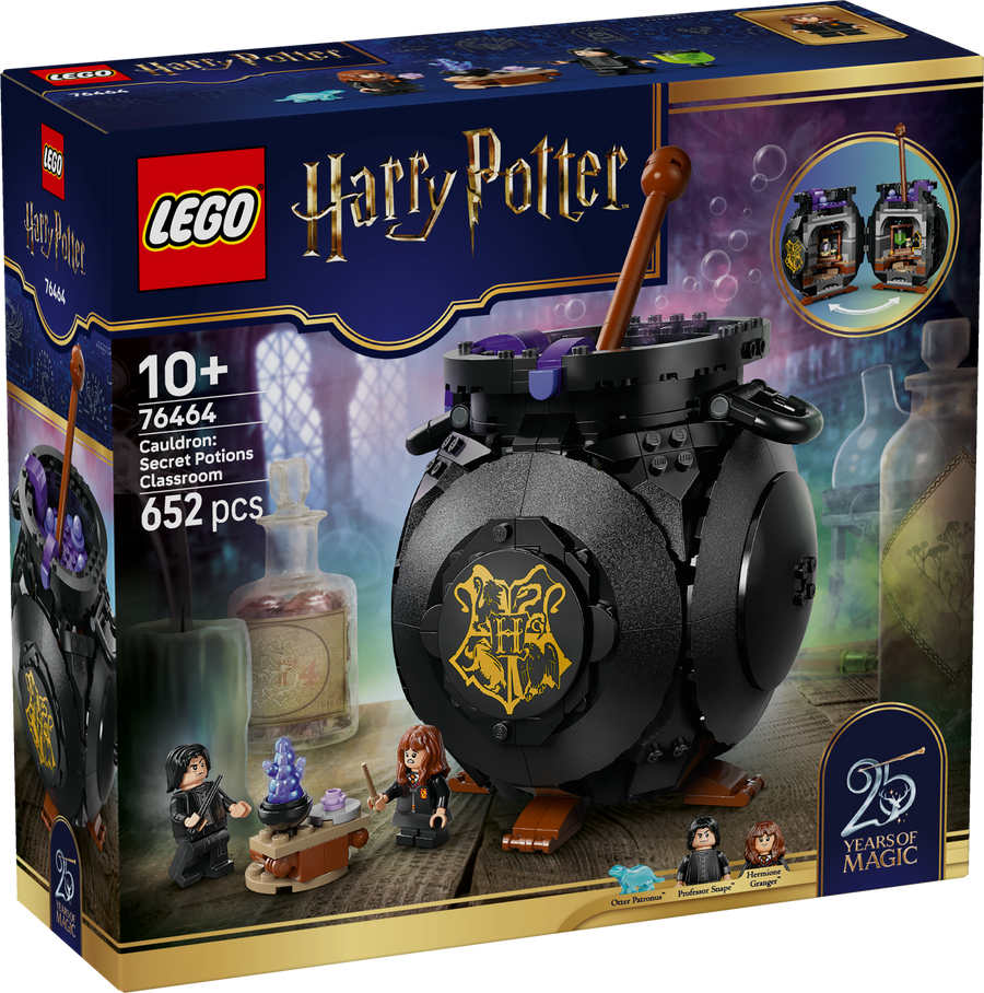 LEGO Harry Potter 76464 Cauldron: Secret Potions Classroom box