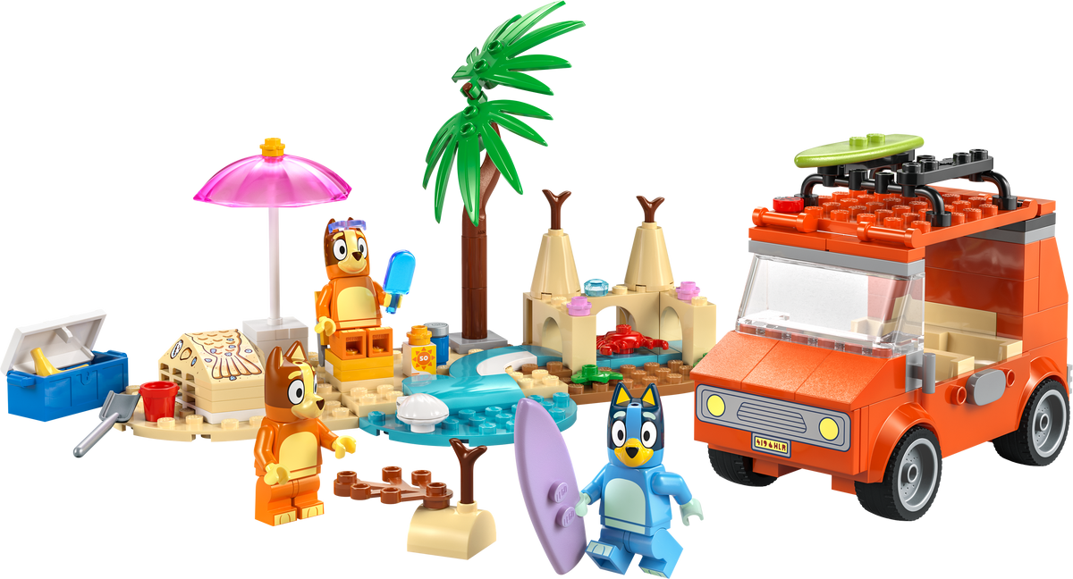 LEGO Bluey 11202 Bluey's Beach & Family Car Trip product