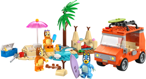 LEGO Bluey 11202 Bluey's Beach & Family Car Trip product