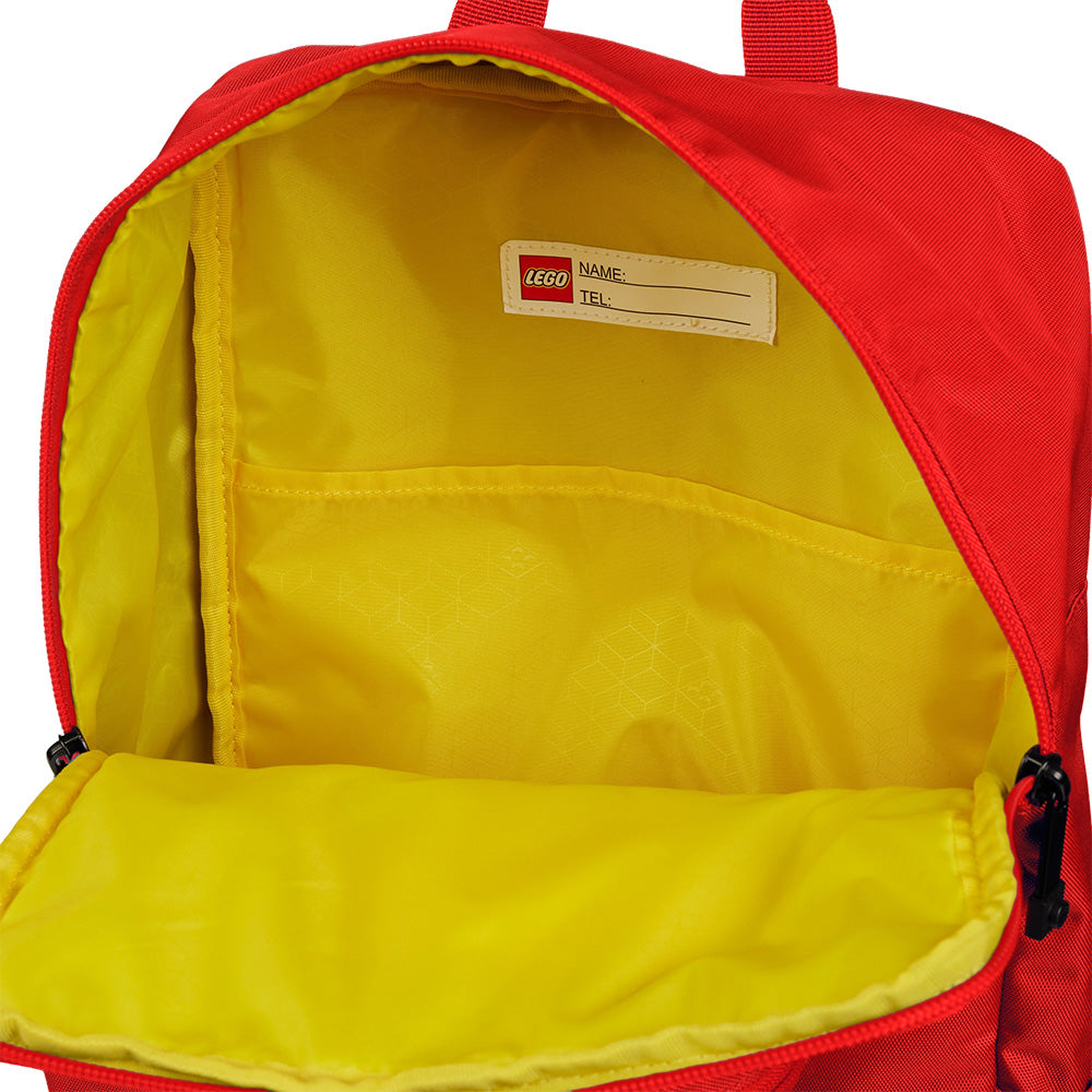 Brick 1X2 Backpack Light - Bright Red