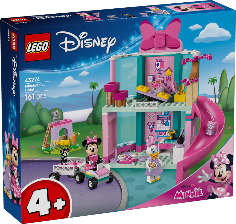 LEGO Disney Classic 43274 Minnie's Pet Hotel box