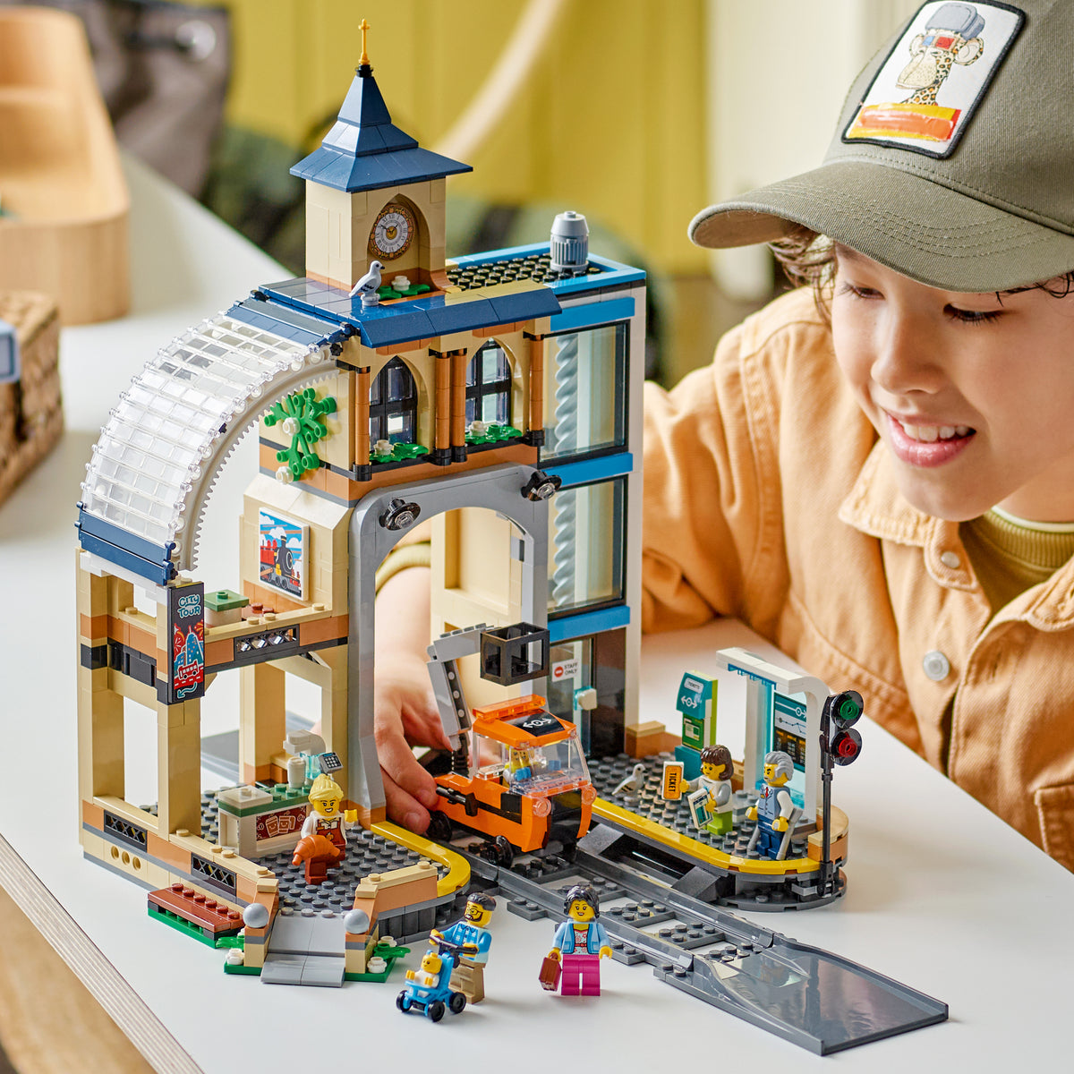 LEGO City 60469 Central Train Station lifestyle