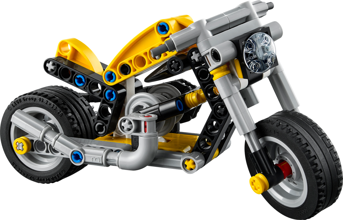 LEGO Technic 42225 Yellow Motorcycle product